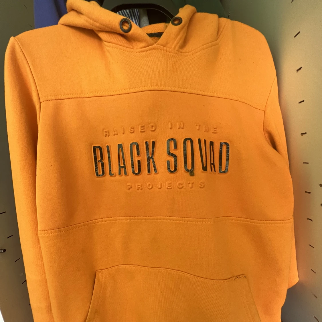 Orange hoodie