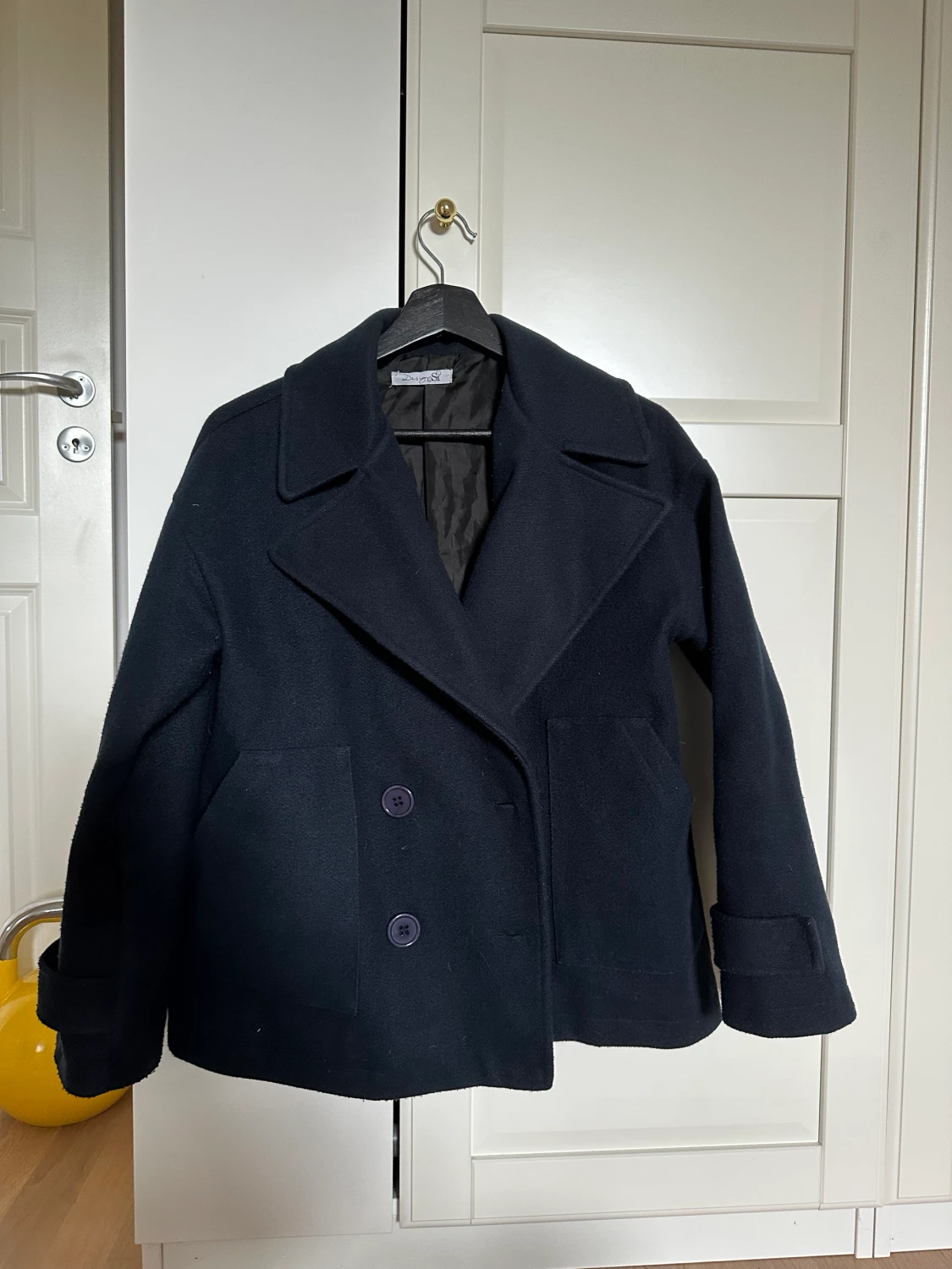 Marinblå kappa - 90