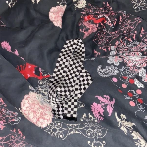 Bälte  - Svart rutigt bälte 