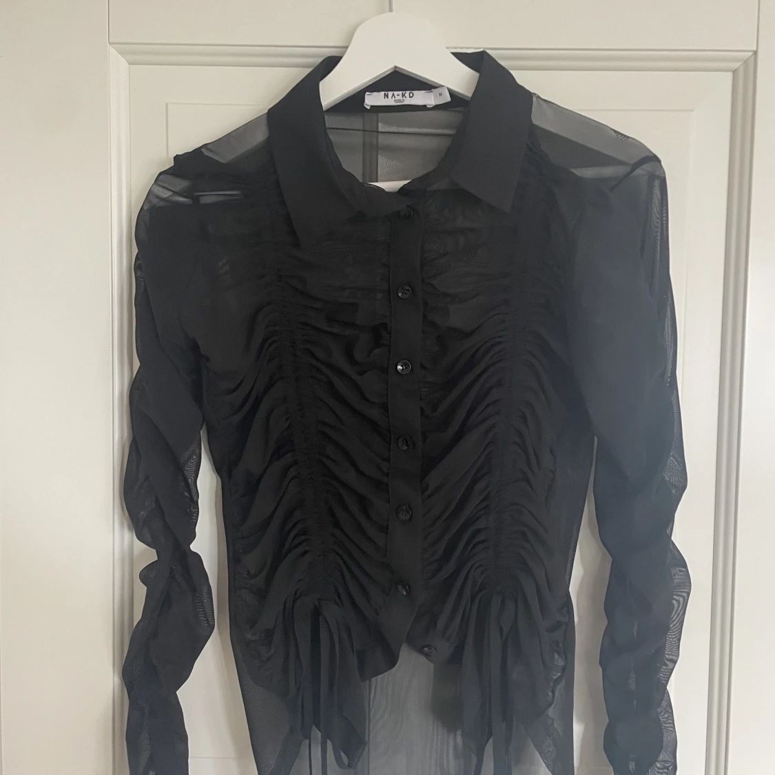 Svart meshtröja - 90