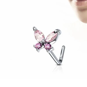 Näs piercing  - Superfin näspiering aldrig använd då ja inte har kvar mitt hål i näsan säljer för 40kr💞