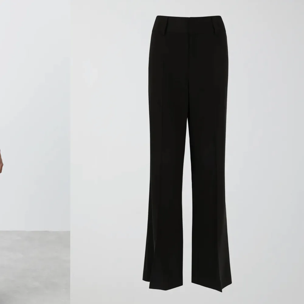 Ett par midwaist kostymbyxor från ginatricot. Jeans & Byxor.
