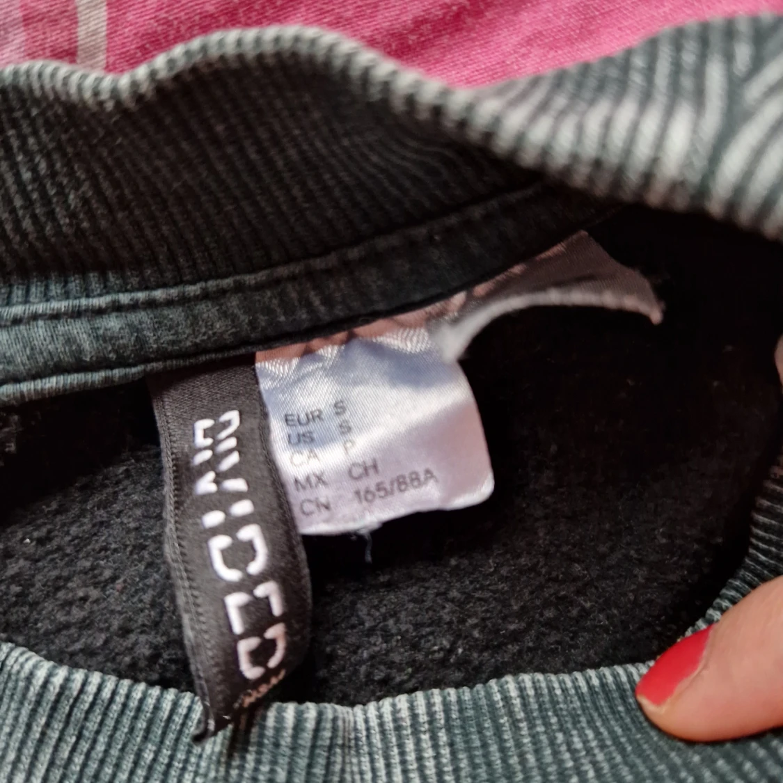 Oversized collegetröja - 91