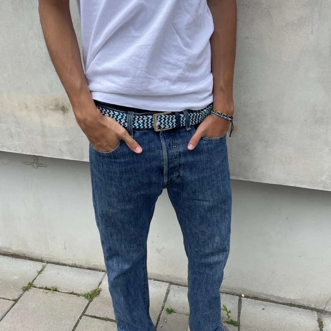 Snygg och trendig skärp med cool mönster