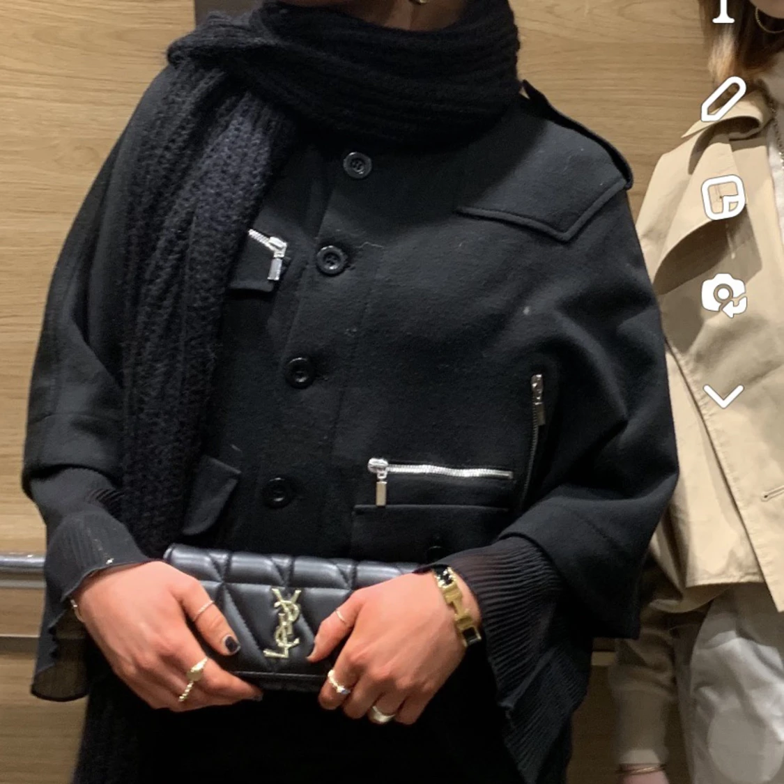 Chloé cape🖤 - 90