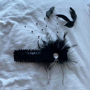Gataby hårsmycke - Säljer detta hårsmycke. Passar jättebra till halloween om du vill vara Gatsby. Frakt ingår ej