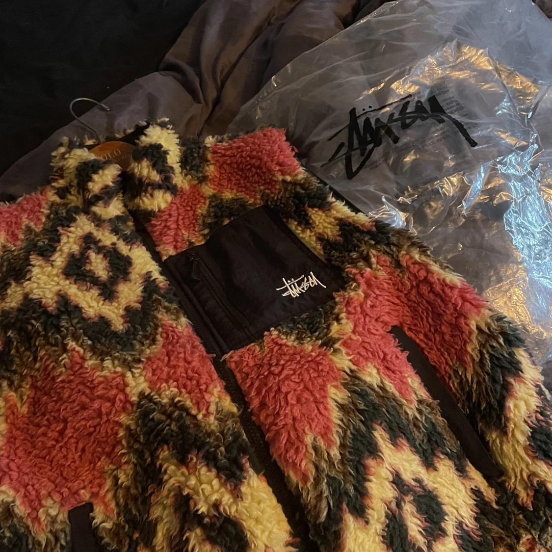Stussy sherpa väst - 90