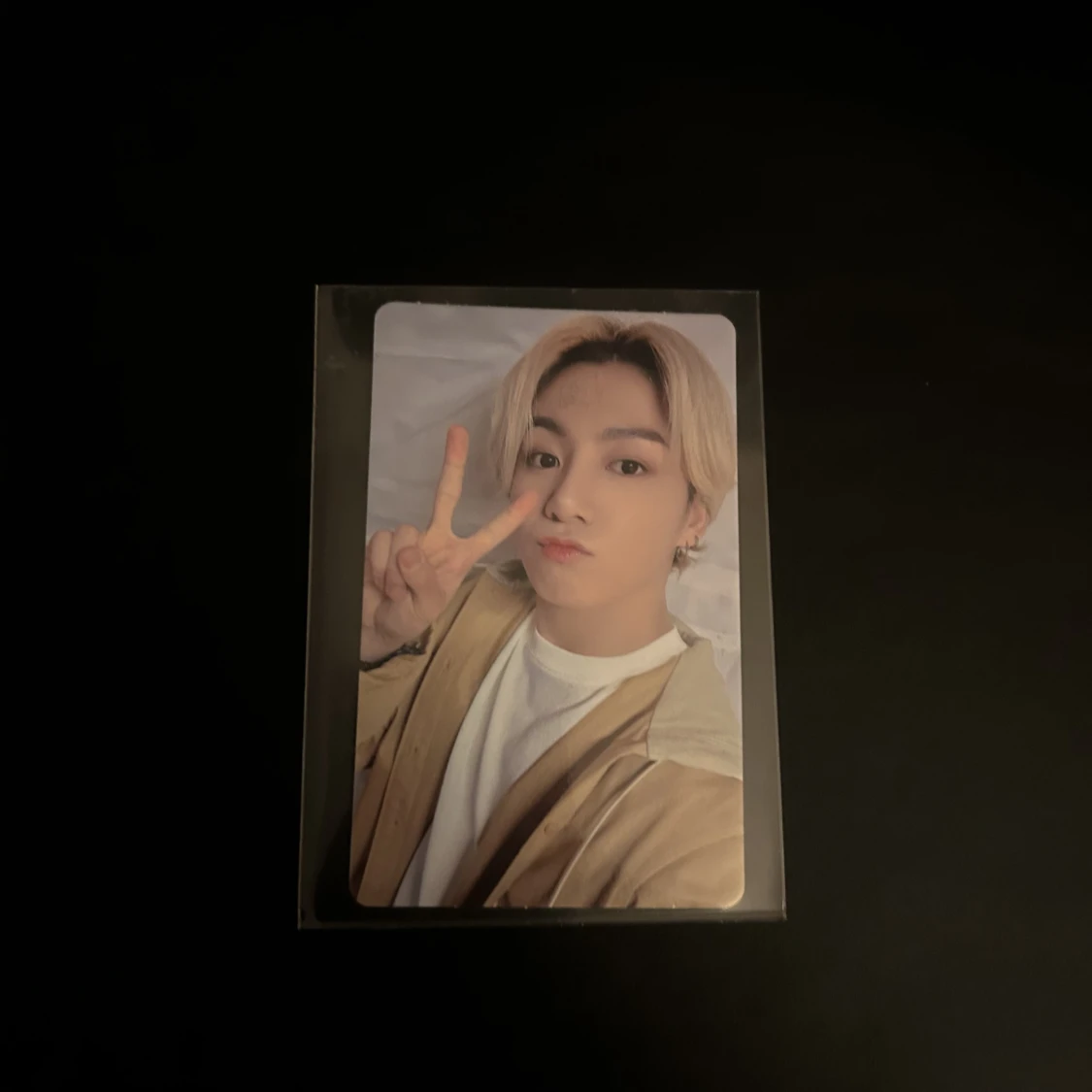 Jungkook be pob photocard 