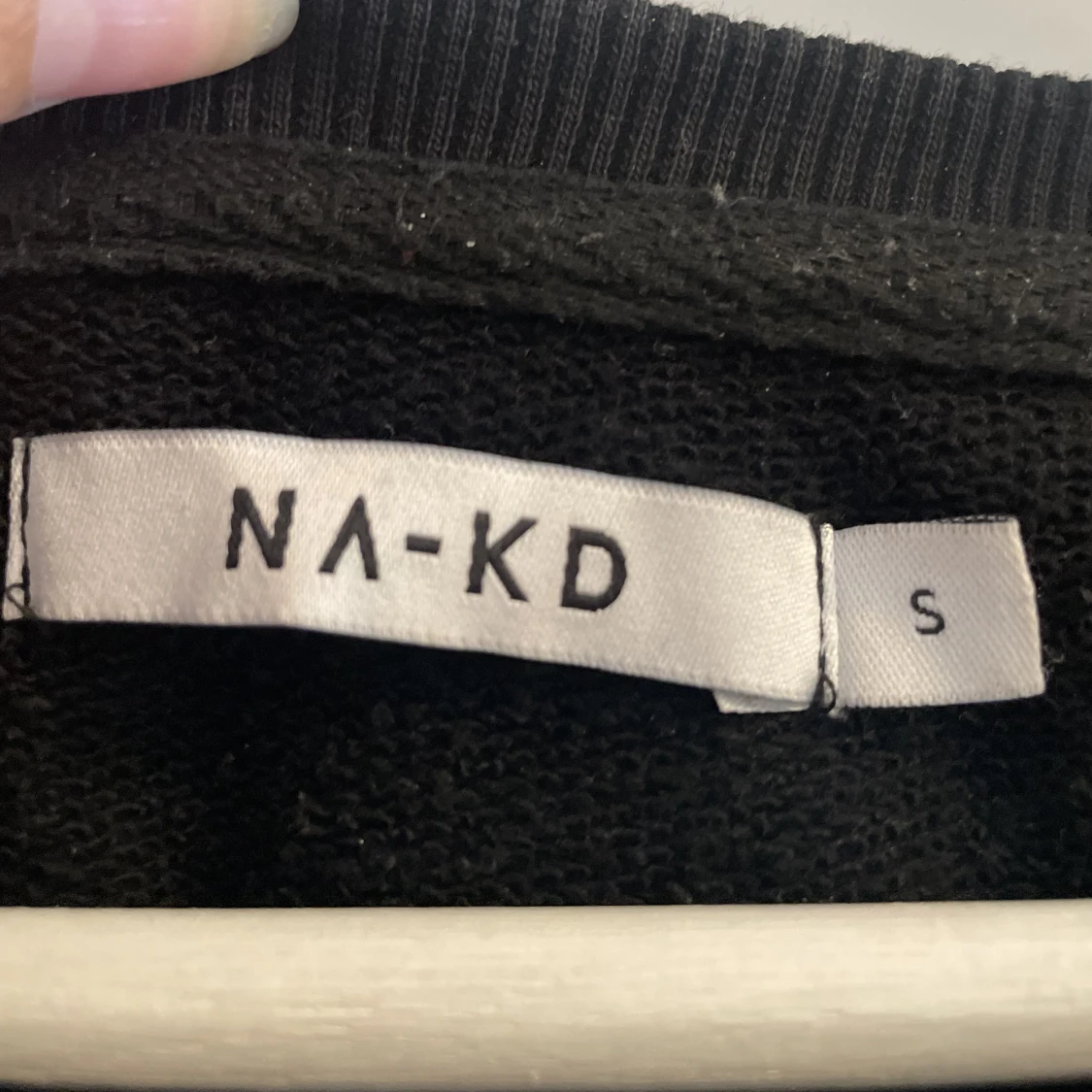 Croppad långärmad topp - 91