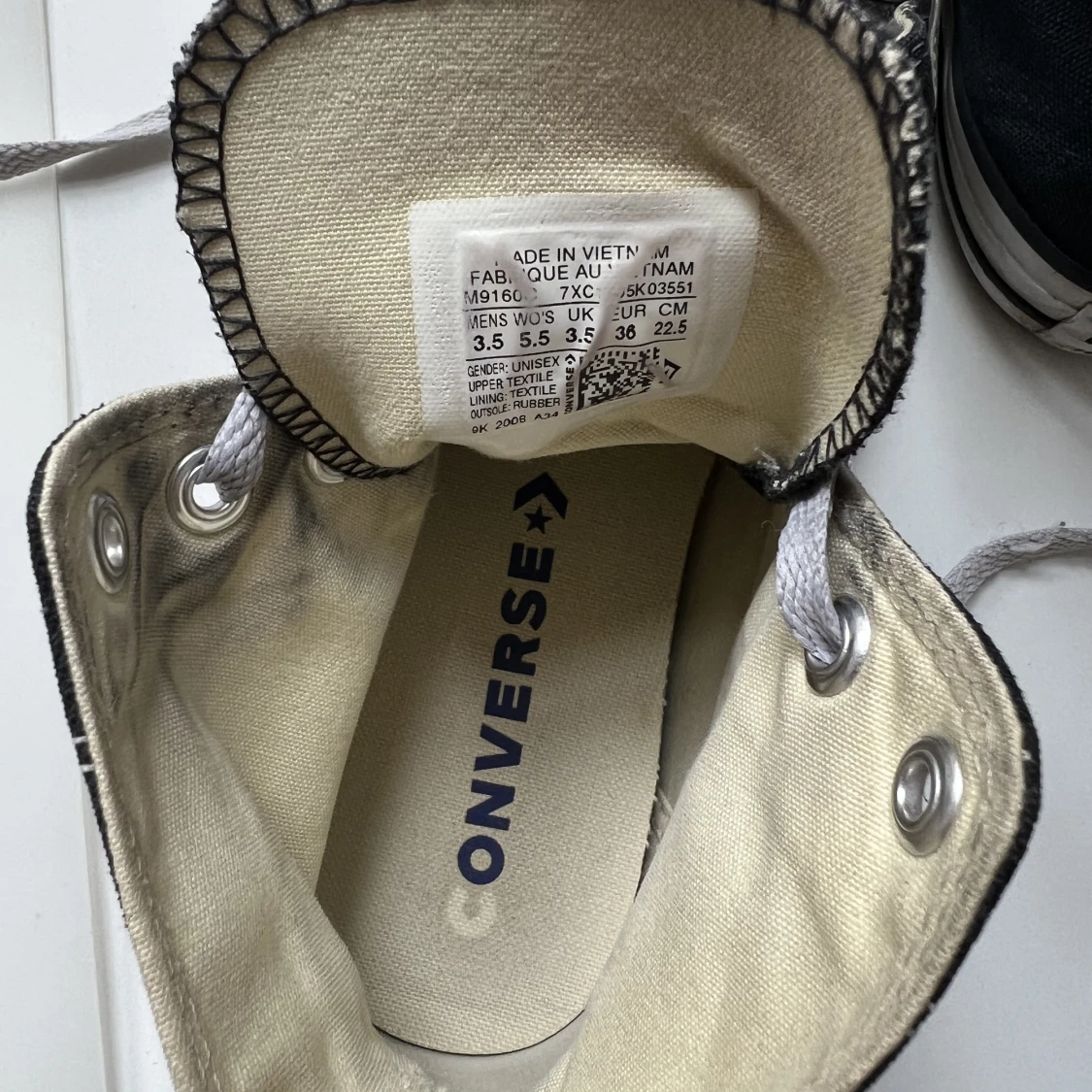 Svarta Converse  - 91