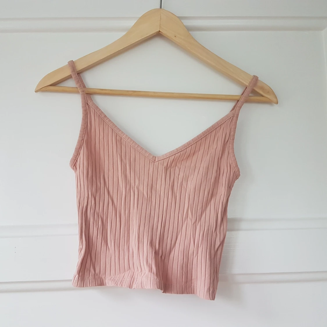 Kort linne strlk S från H&M