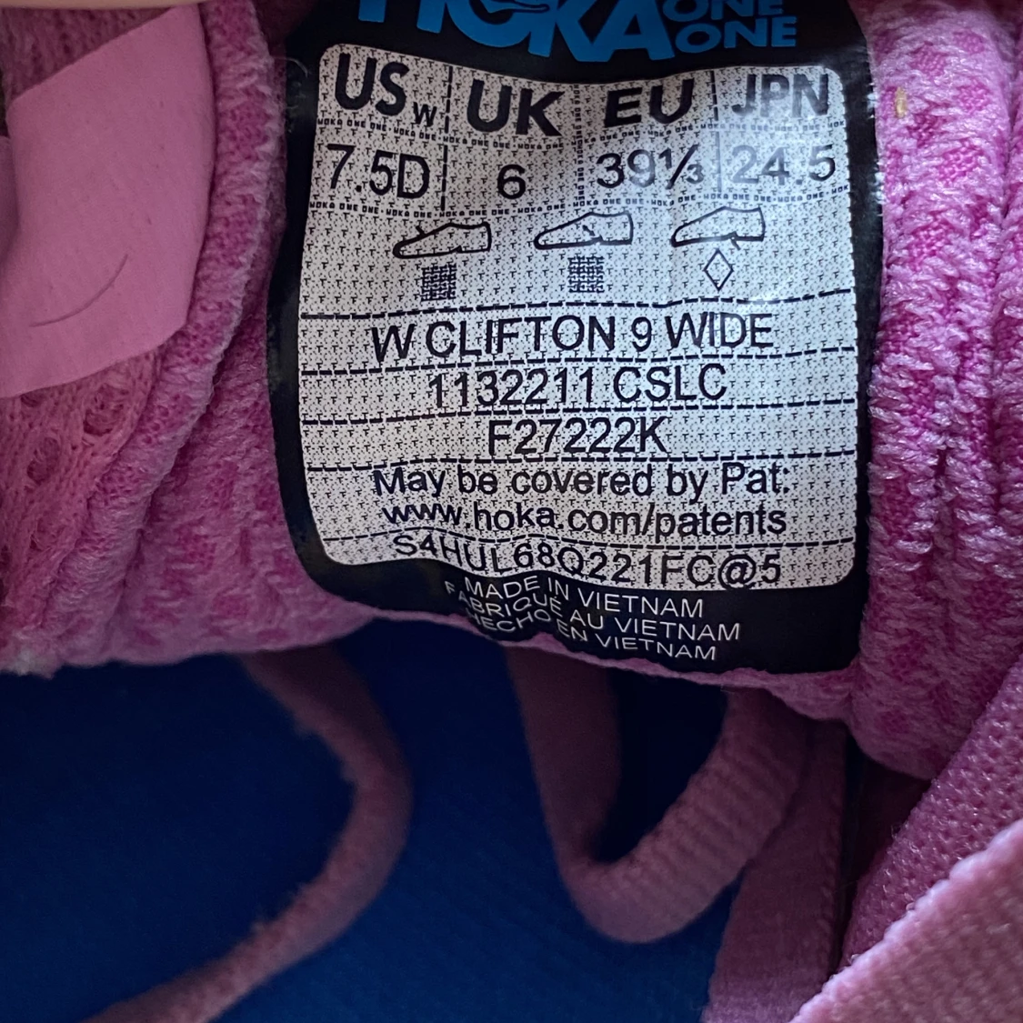 Hoka W Clifton 9 Wide - 90