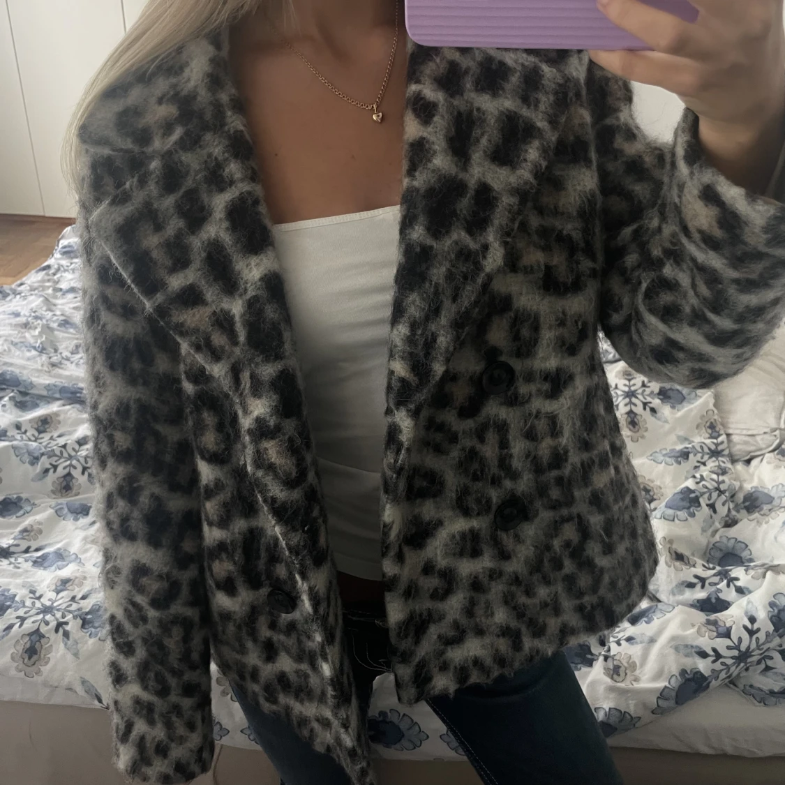 Part Two dubbelknäppt jacka - 90