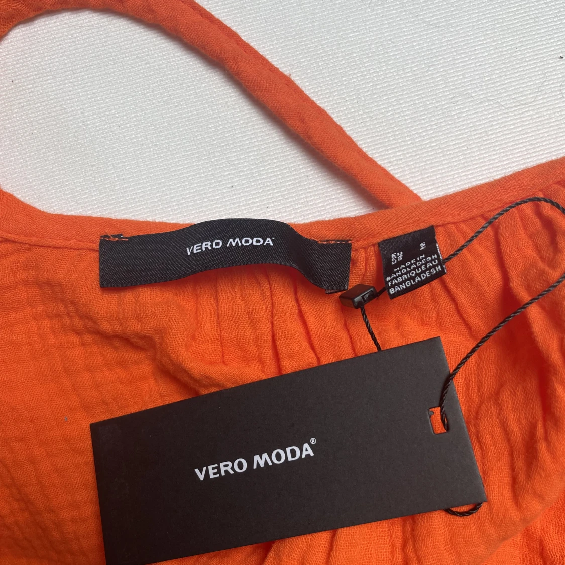 Orange klänning - 91