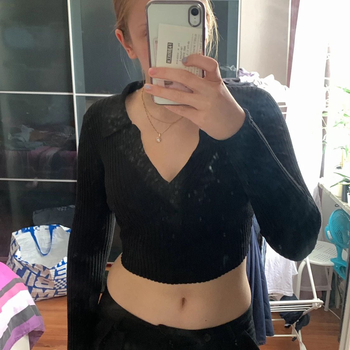 Top med krage från hm !!