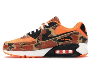 Nike AirMax 90  - Säljer ett par äkta AirMax 90 Duck   Camo Orange helt nya i original kartong & Pinns 