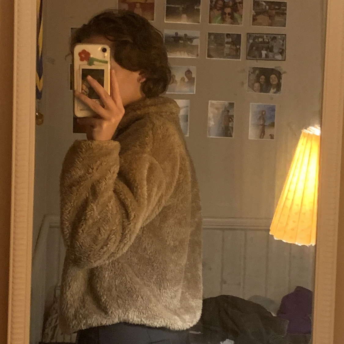 Fluffig tjocktröja  - 90