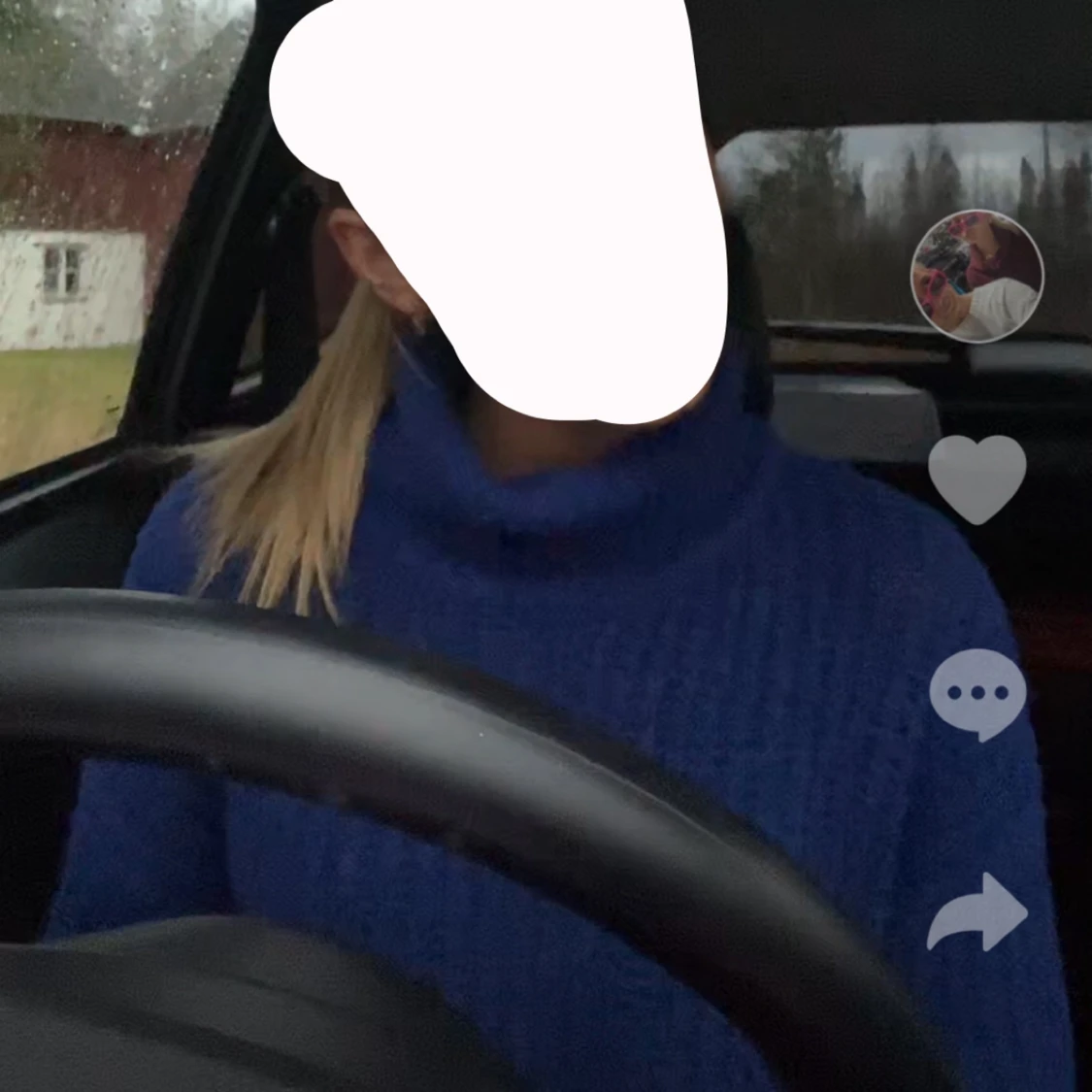 Stickad Polotröja  - 90