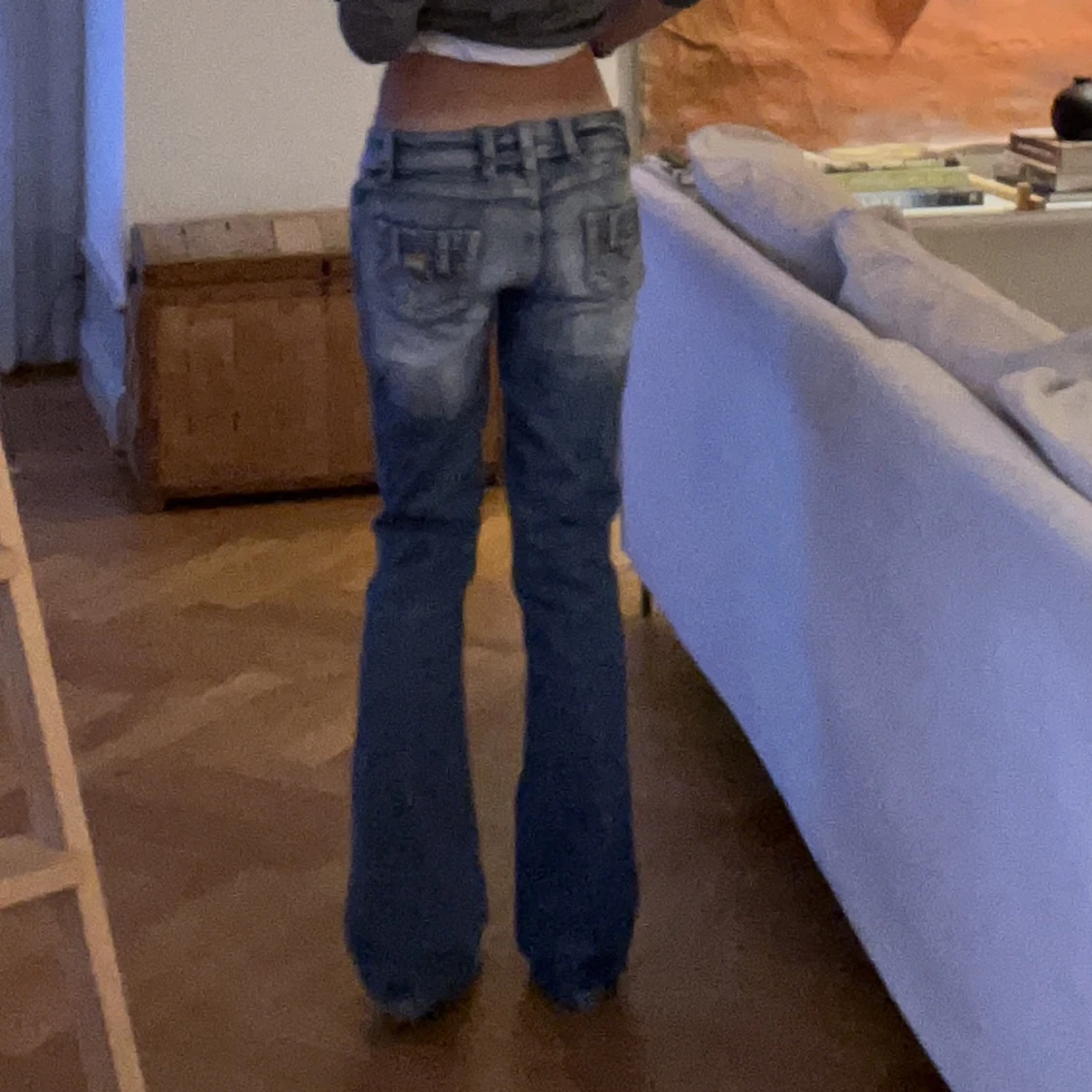 Lågmidjade jeans - 91