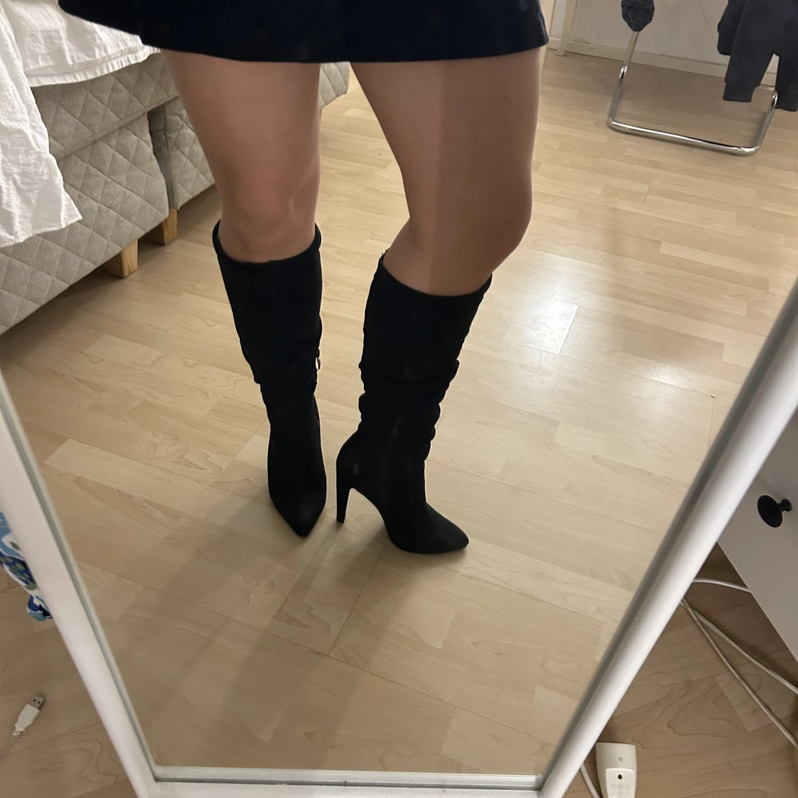 Mocka-imitation boots - 91