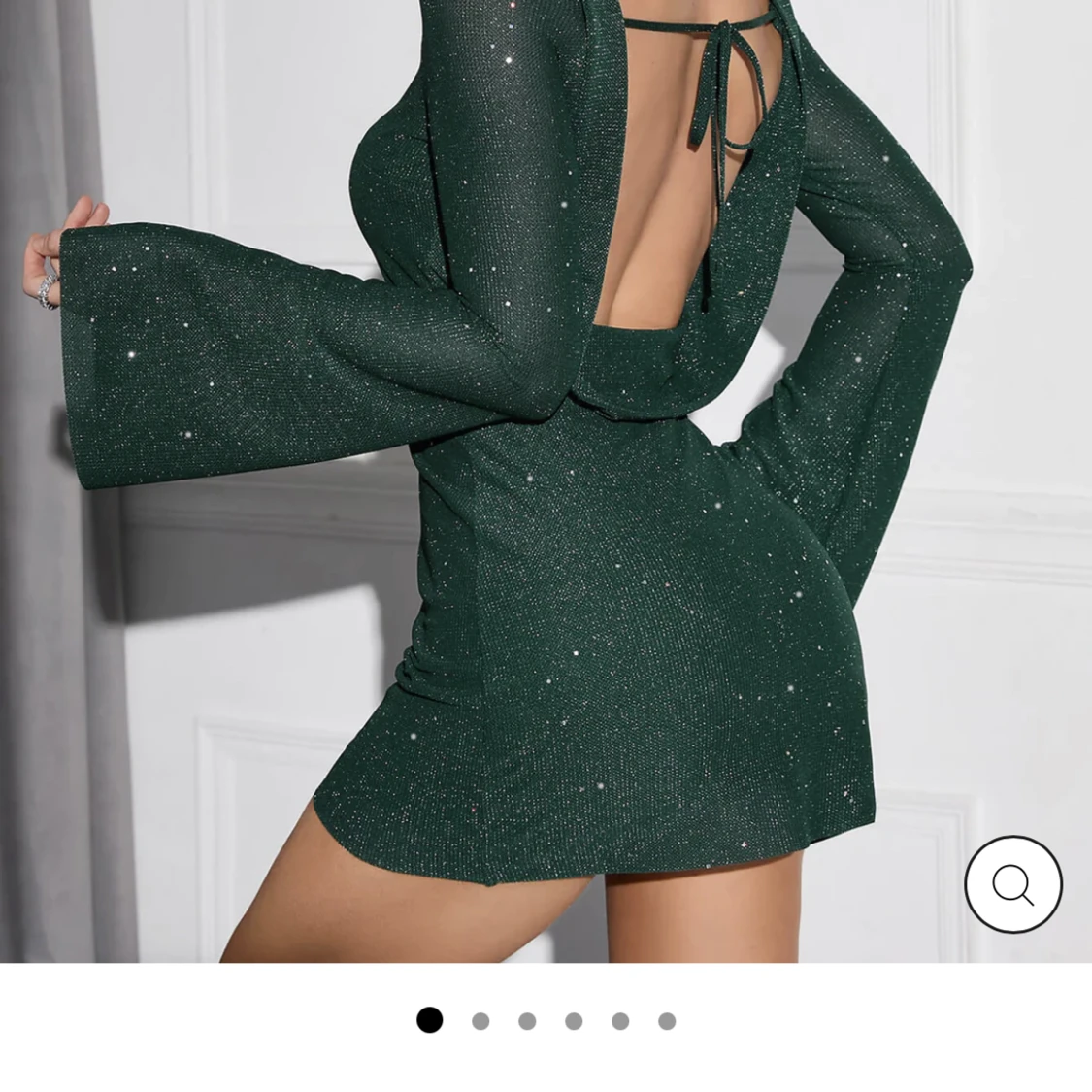 Grön parthea klänning - 91