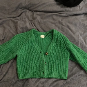 Green pretty sweater  - Please text me only in English, I don’t speak Swedish. Green very pretty sweater from H&M. I wore it only few times so the condition is perfect. It’s very warm.