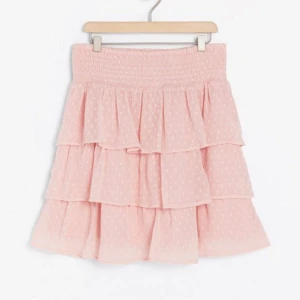 Superfin volangkjol💐 - Jättefin rosa kjol i chiffong! 