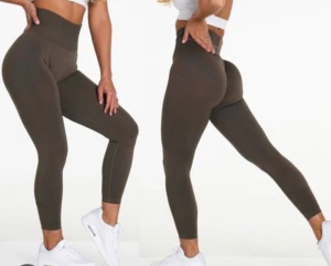 Nvgtn solid seamless strl XS - Tights från Nvgtn solid seamless i färgen olive. Fler bilder skickas gärna. Finns lite noppror på byxorna 