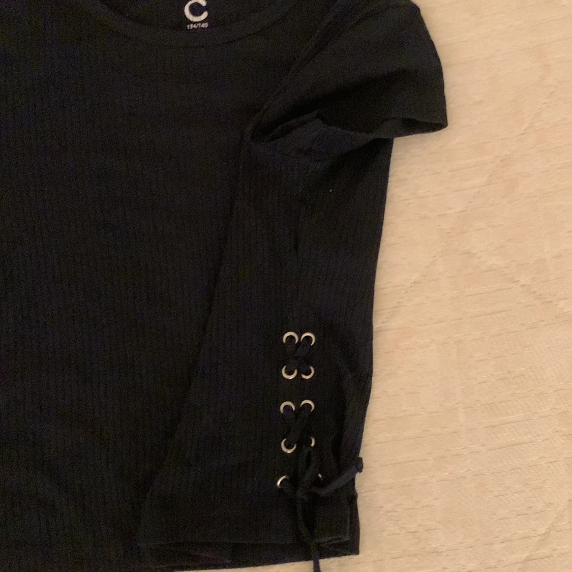 Tajt marinblå topp - 90