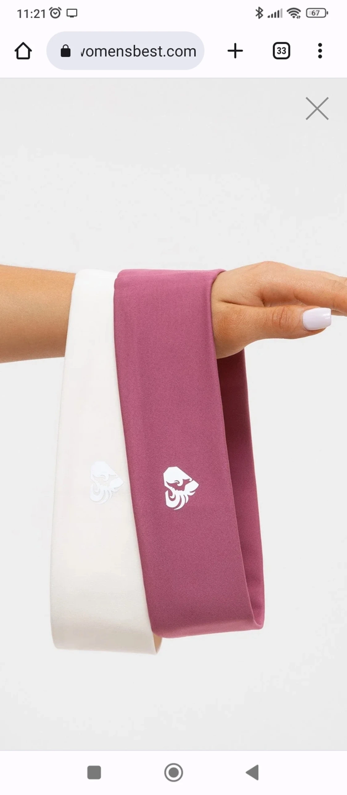 NYA! Womens best "essential flare" byxor & hårband  - 90