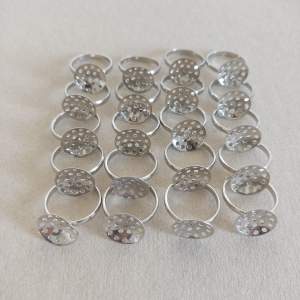 20 adjustable ring bases for jewelry making 