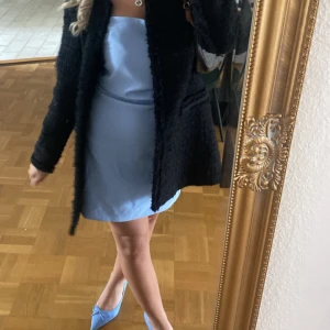 Blå klänning - Superfin, basic! Använd en gång bara