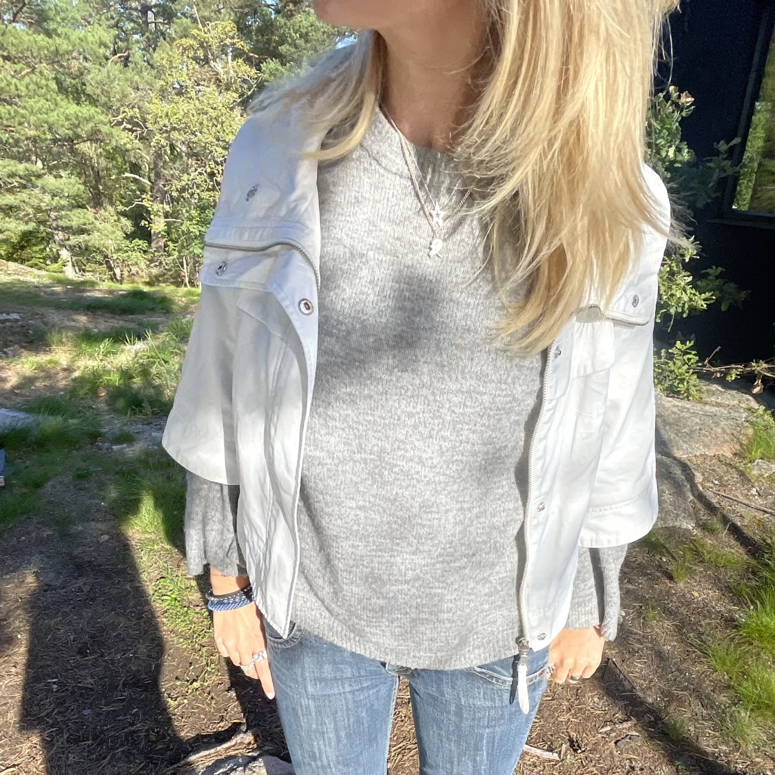 Trekkvartärmad jacka