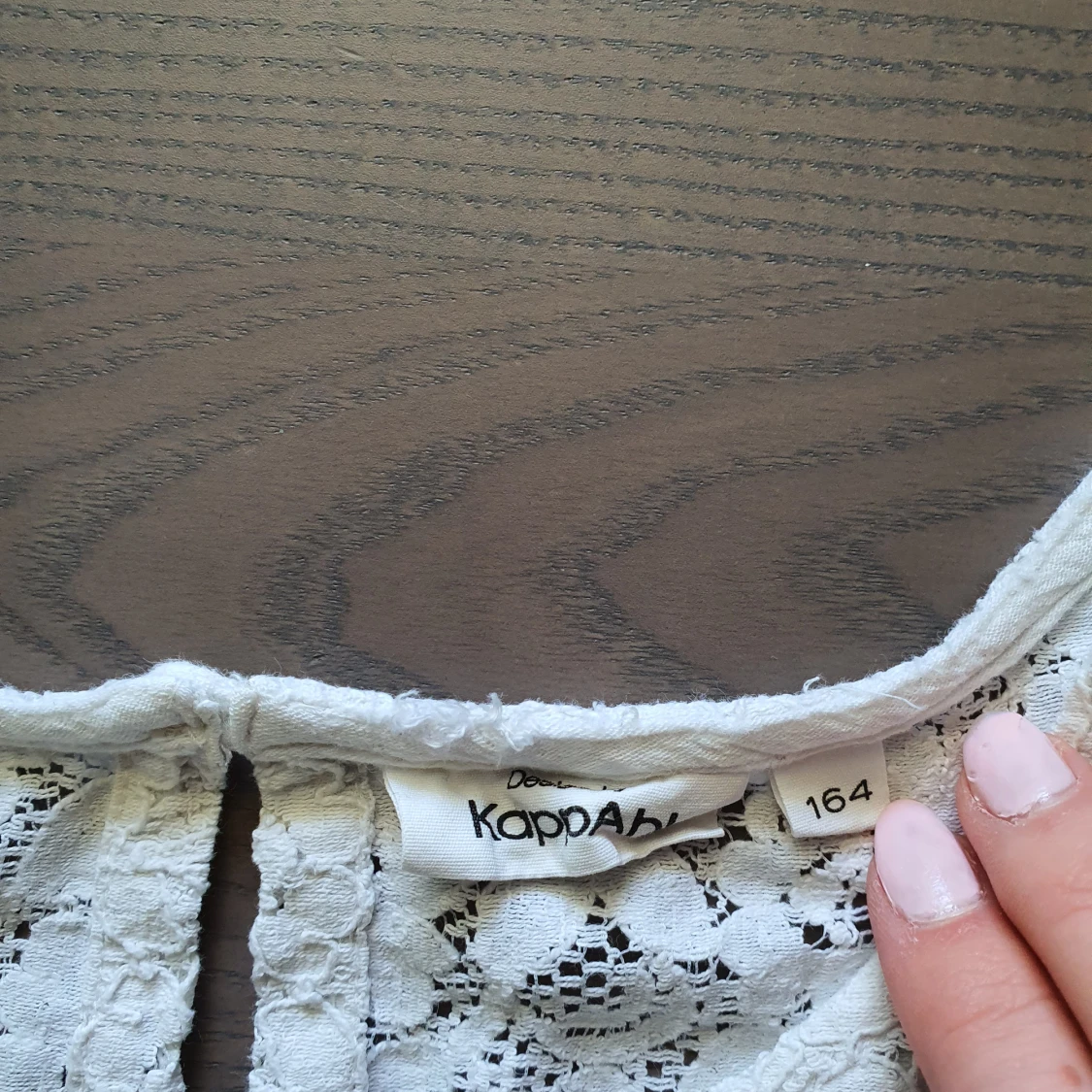 Vit linnetröja - 91