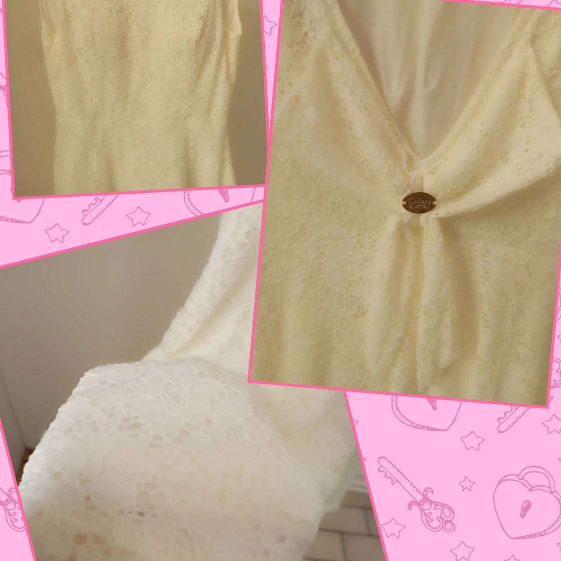 Spets klänning  - 91