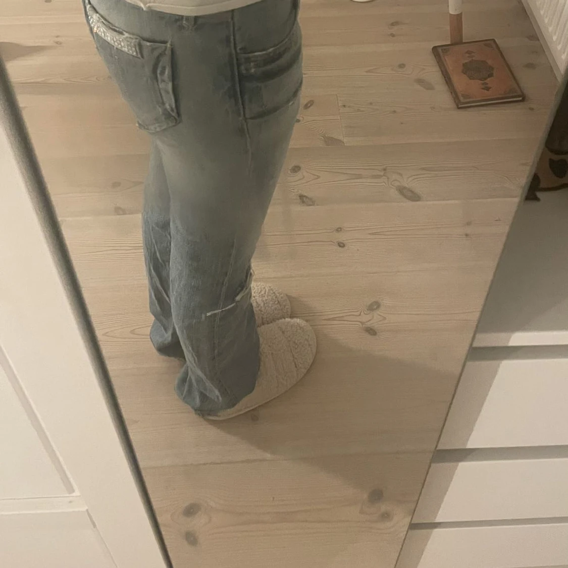 Lågmidjade jeans  - 91