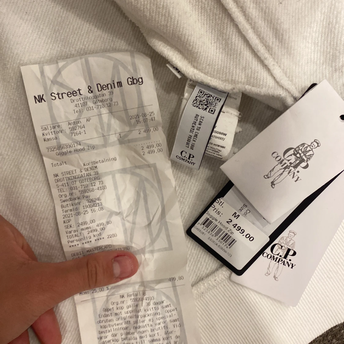 CP Company Google Hood Zip - 90