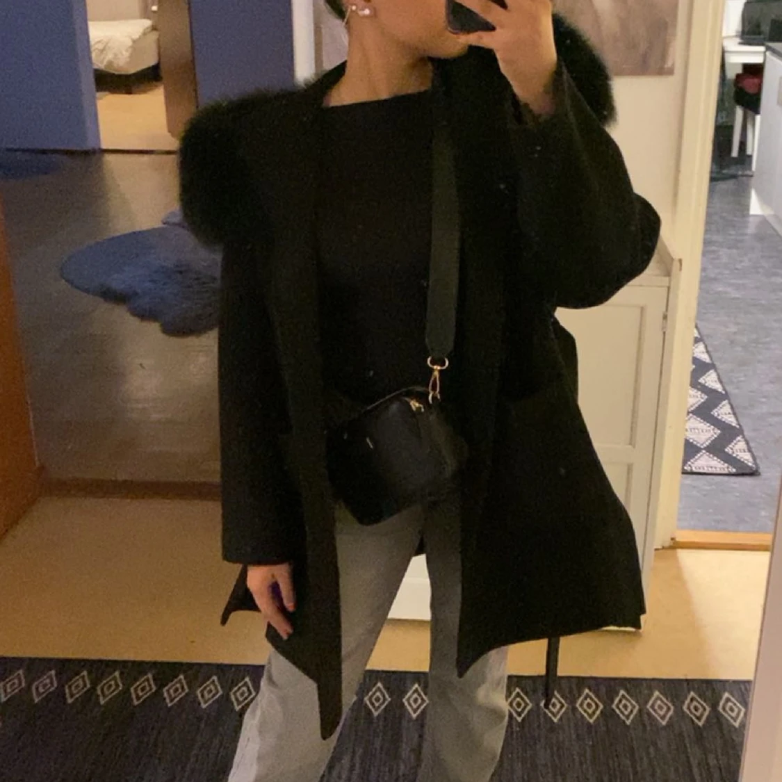 Cashmere Kappa ÄKTA PÄLS