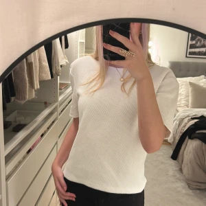 acne studios stickad t-shirt  - säljer vit t-shirt från acne studios i stickat/frotté material. okej/bra skick utan defekter. 