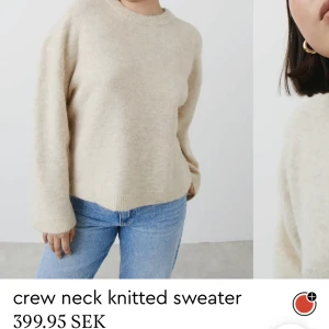 Stickad tröja - Säljer denna populära stickade tröja från Gina tricot, alla storlekar förutom xl är slutsålda. Tröjan är helt ny, endast testad med prislappen kvar. Säljer för nypris, dvs 400 + frakt 