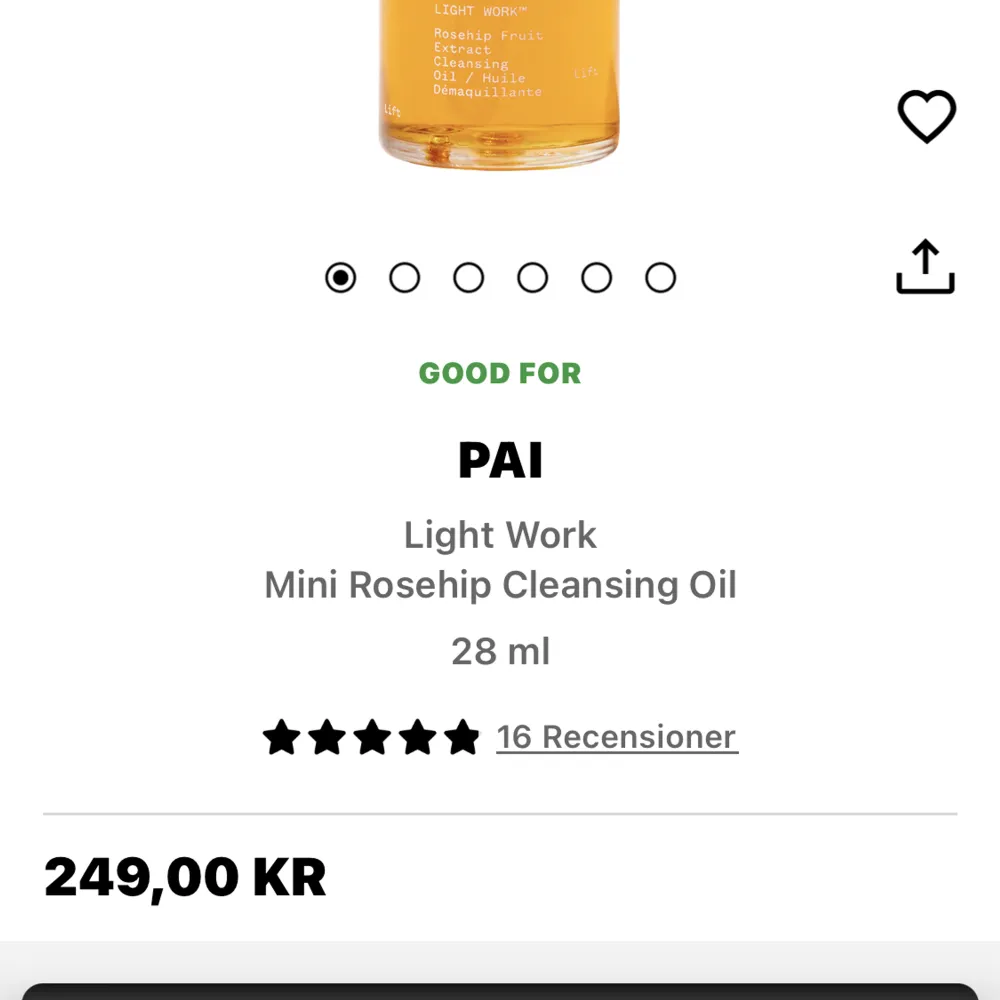 En smink borttagning samt caleanser för ansiktet. Original pris 250kr.  Helt oanvänd, inte ens testad  Pris kan diskuteras vid snabb affär . Skönhet.