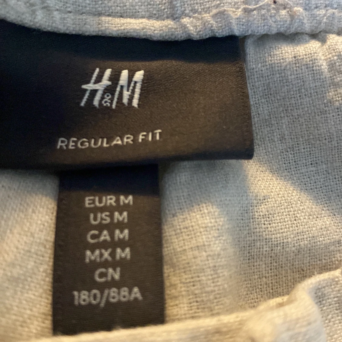 Beige linnebyxa - 91