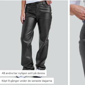 Skinbyxor  - Säljer mina coola sknbyxor jag köpte i sommars på bik bok då de nästan aldrig kommit till andvändning endast 3-4 gångar!❣️ storlek 34! Nypris 599 säljer för 299❣️