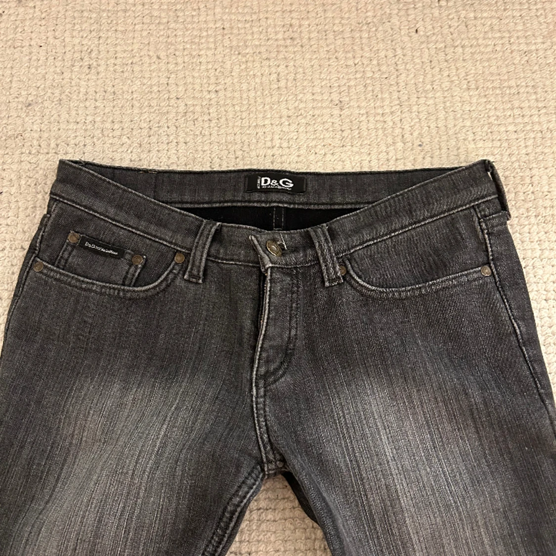 Lågmidjad DolceGabbana jeans