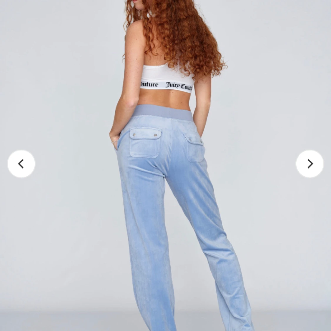 Ljus blåa juicy couture byxor💙 - 90