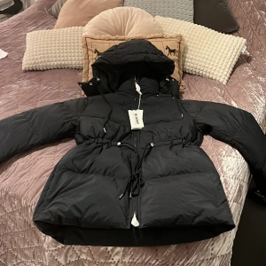 Ny med tags, jacka från ARKET - Slutsåld jacka från ARKET, avtagbar luva och insvängd midja. Ny. 