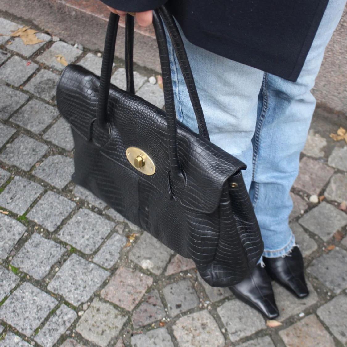 Crocodile office bag - 90