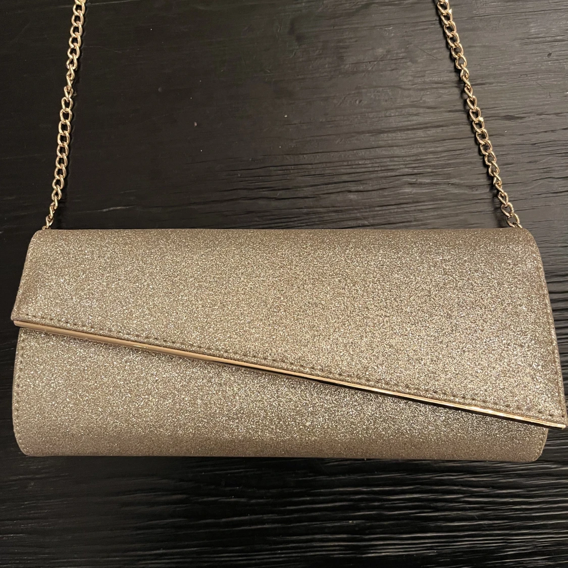 kuvertväska i guld - 90