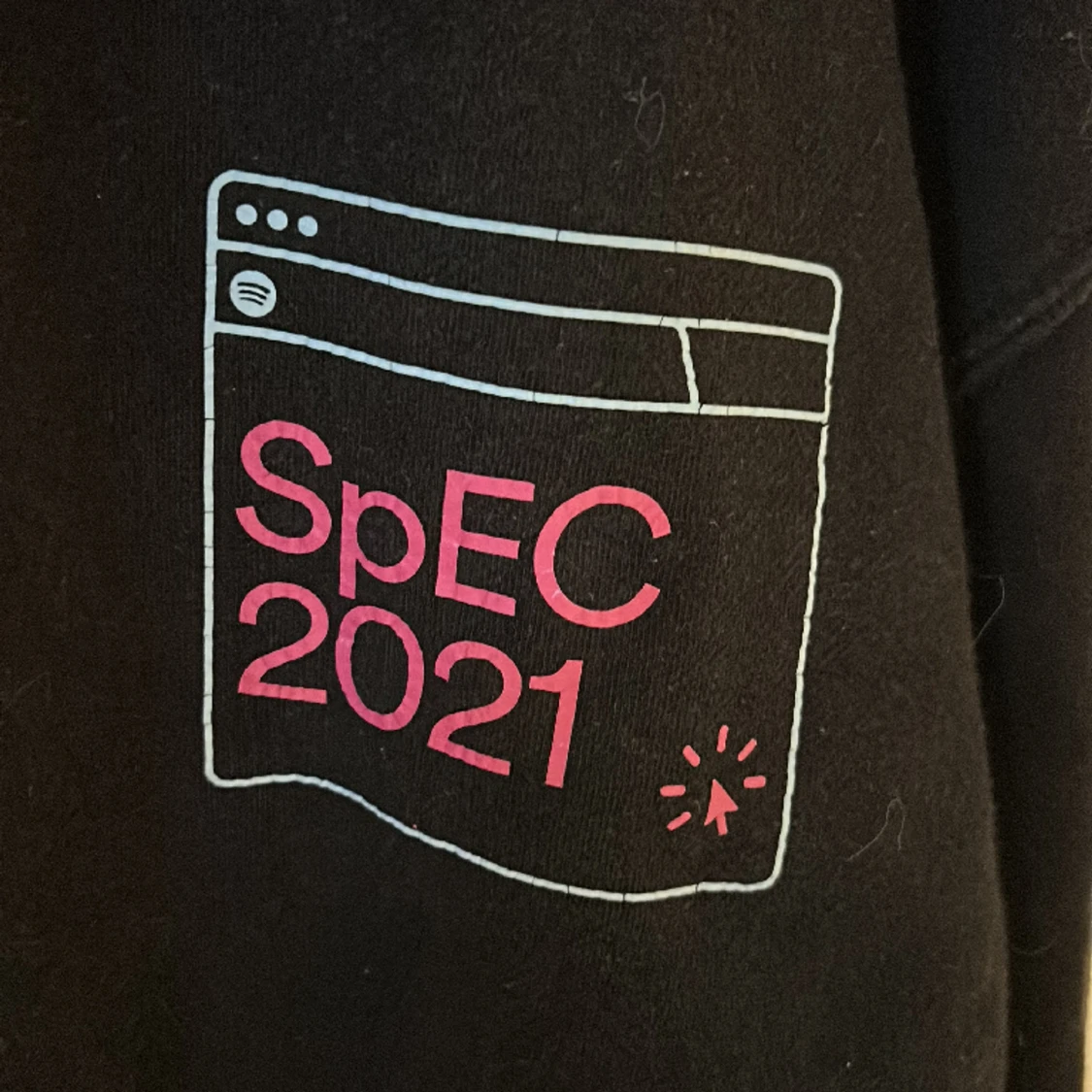 Svart sweatshirt  - 91