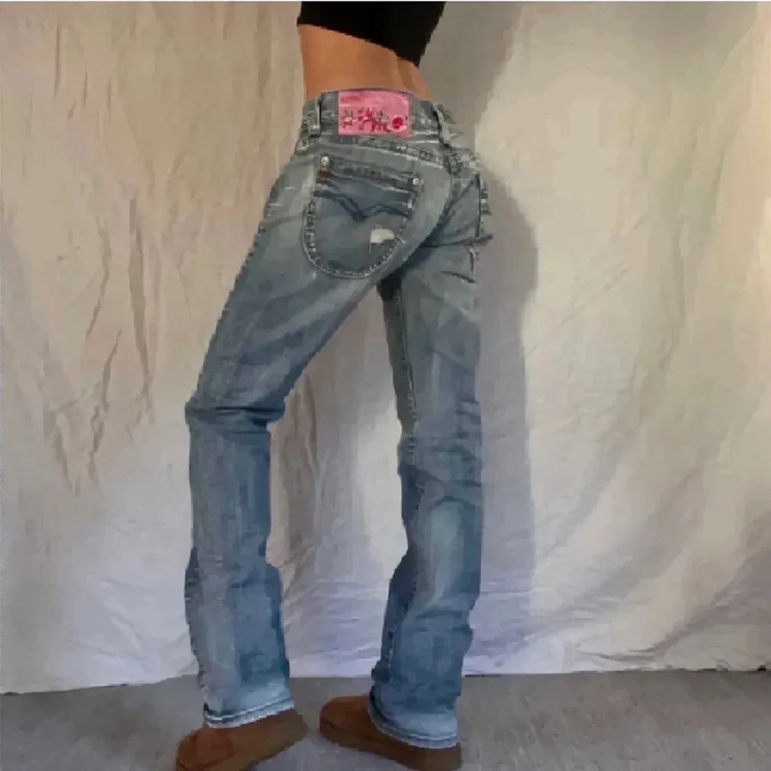 Lågmidjade jeans  - 90
